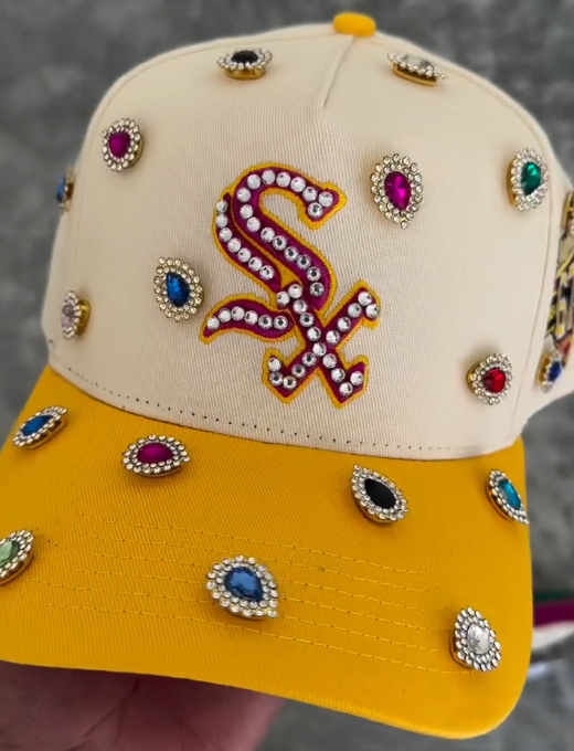 Carl Downs Rhinestones Cap