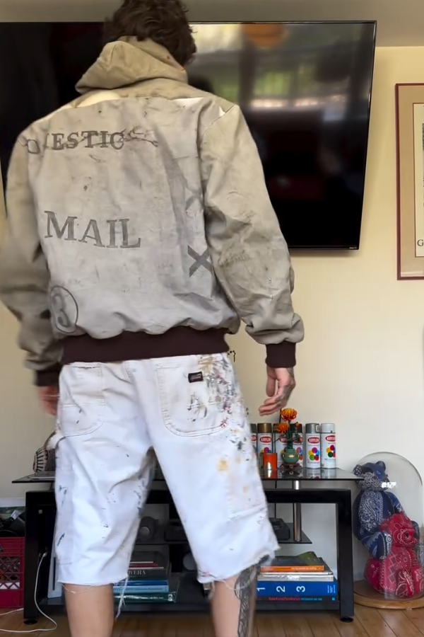 Couple's Vintage Mail Bag Jacket