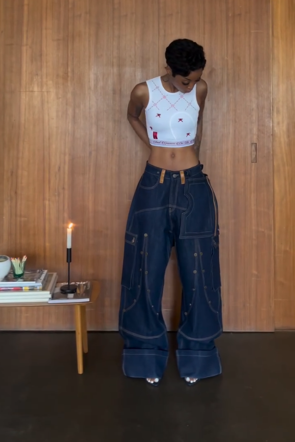 My Personalized Jeans & Detachable Skirt