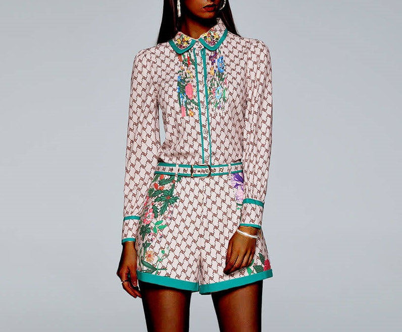 Bad and Bougie Shorts Set