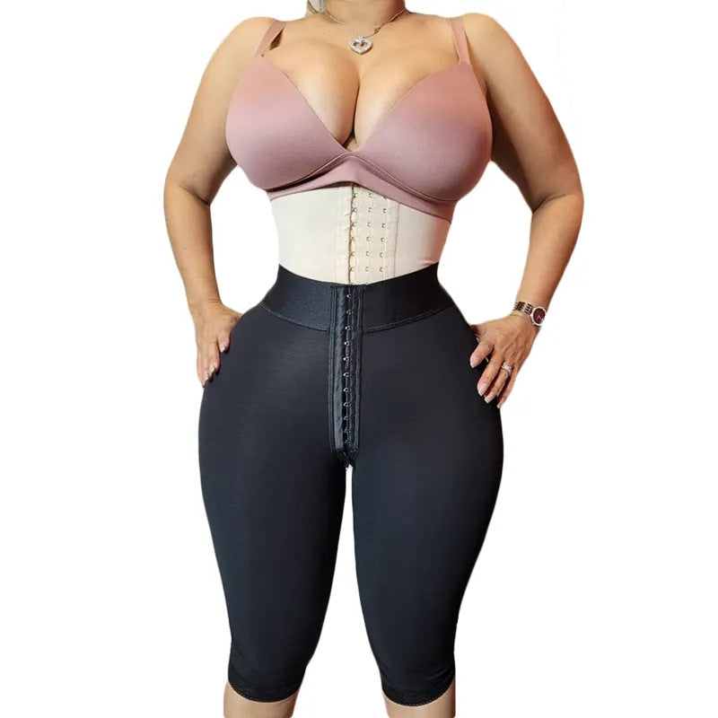 Elastic slim fit pants