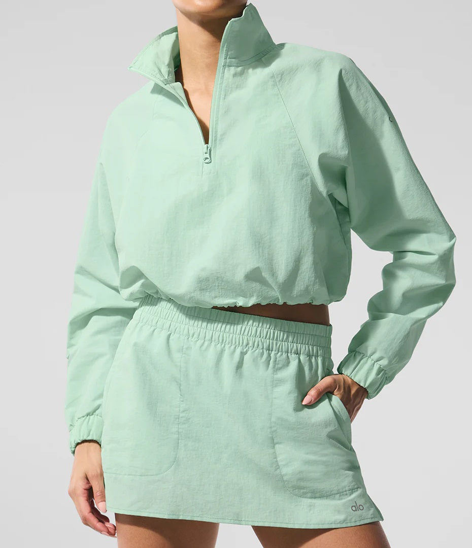 Comfortable Sports Casual Jacket & Skirt Set