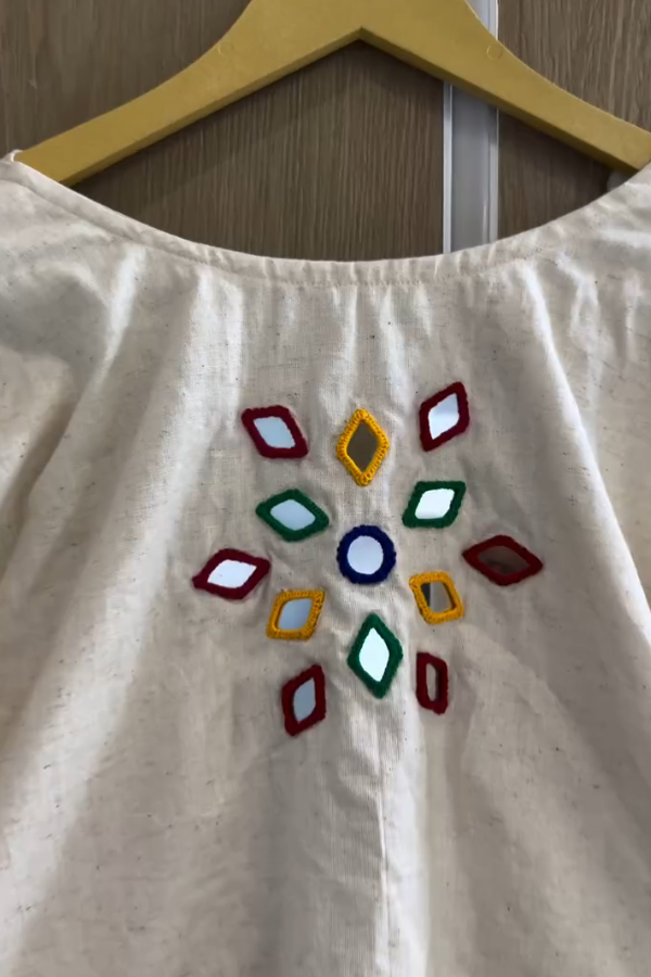 Geometric Cut-out Top