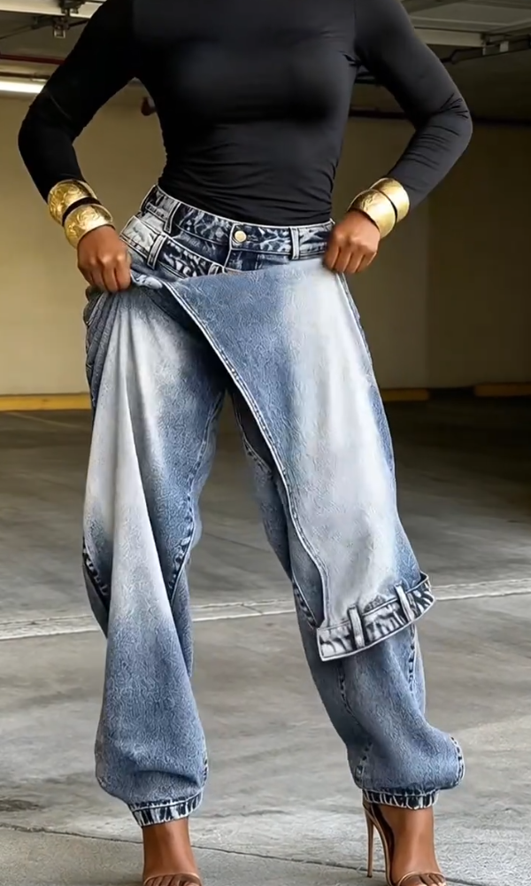 New Retro Loose-Fit Casual Jeans