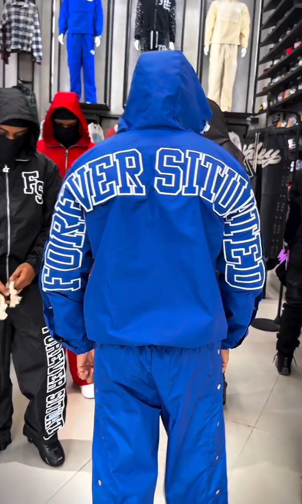 Trendy Hooded Jacket Tracksuit