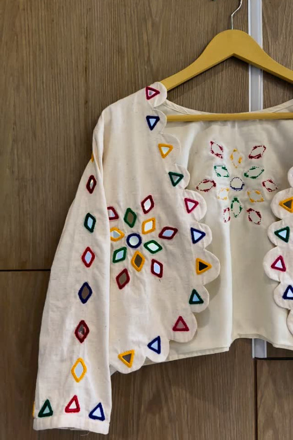 Geometric Cut-out Top