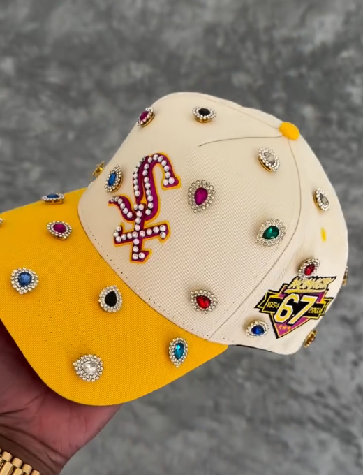 Carl Downs Rhinestones Cap