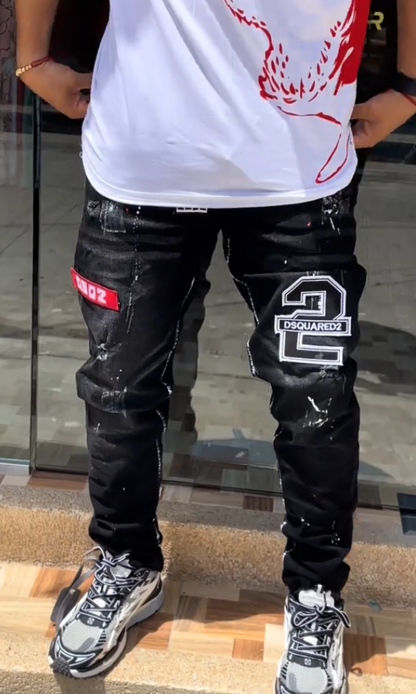 Men's Hip-hop Street Fashion Casual Jeans