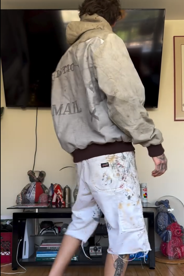 Couple's Vintage Mail Bag Jacket