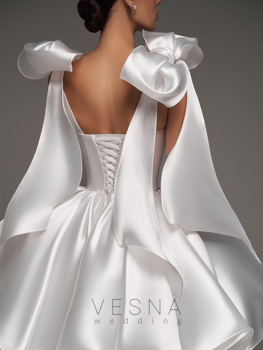 Elegant Party Silk Gown Dress