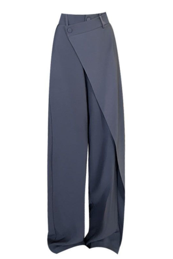 Unisex Vertical Loose Fit Suit Pants