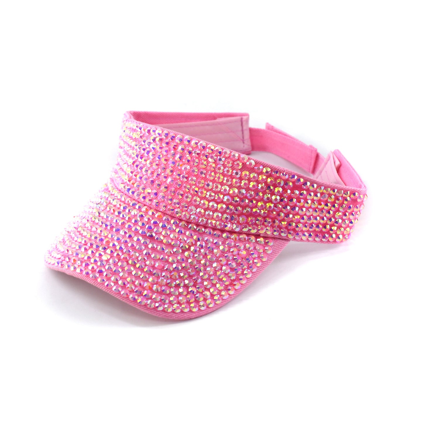 Rhinestone Hat Topless Outdoor Sun Hat