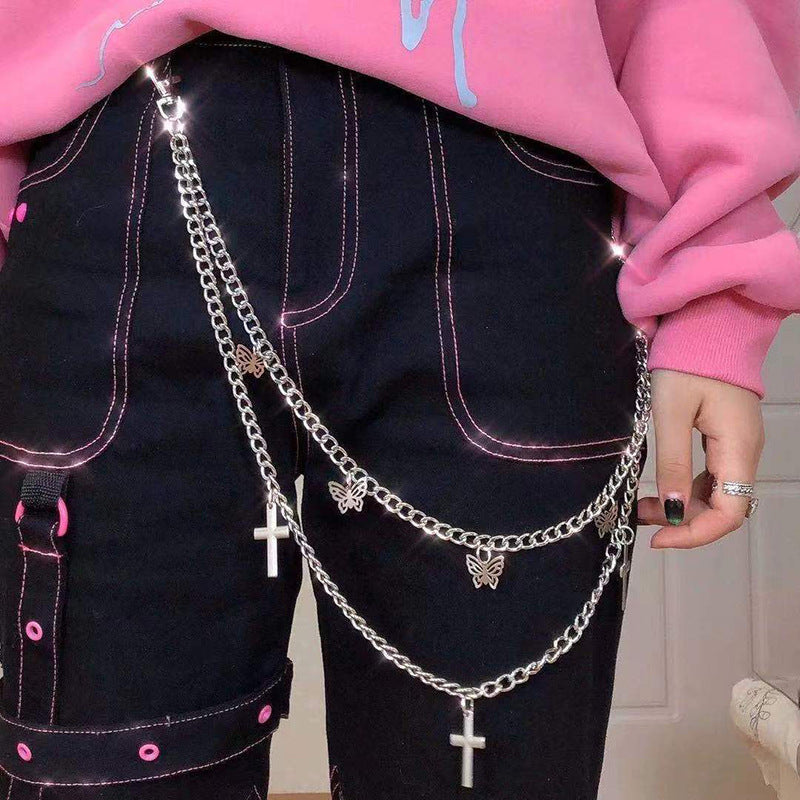 Trendy Hip-hop Pendant Waist Chain