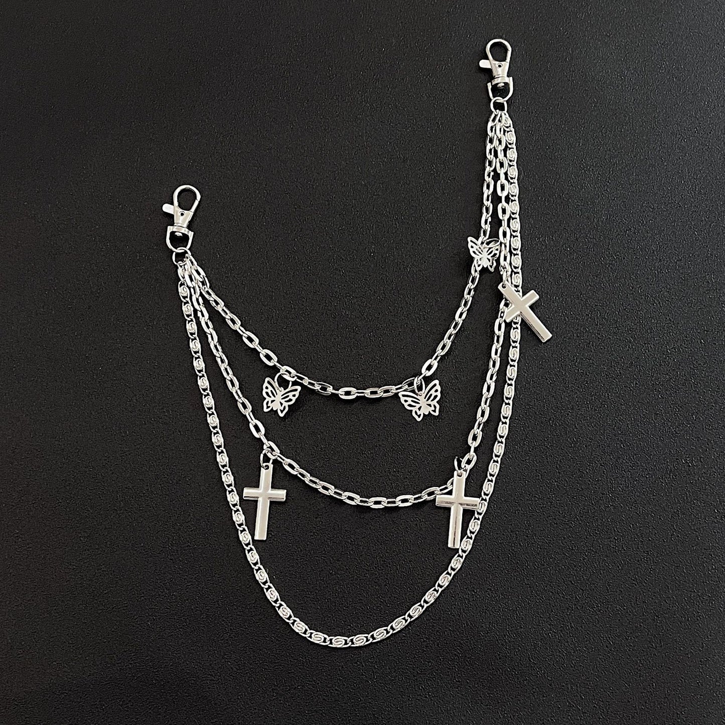 Fashion Butterfly Jeans Waist Chain