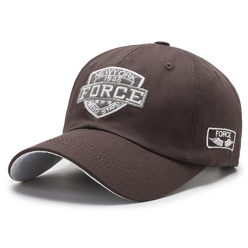 Embroidered Shield Cap