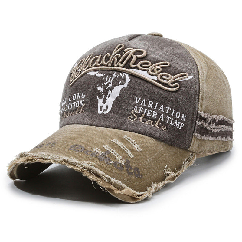 Retro Embroidery Casual Fashion Cap