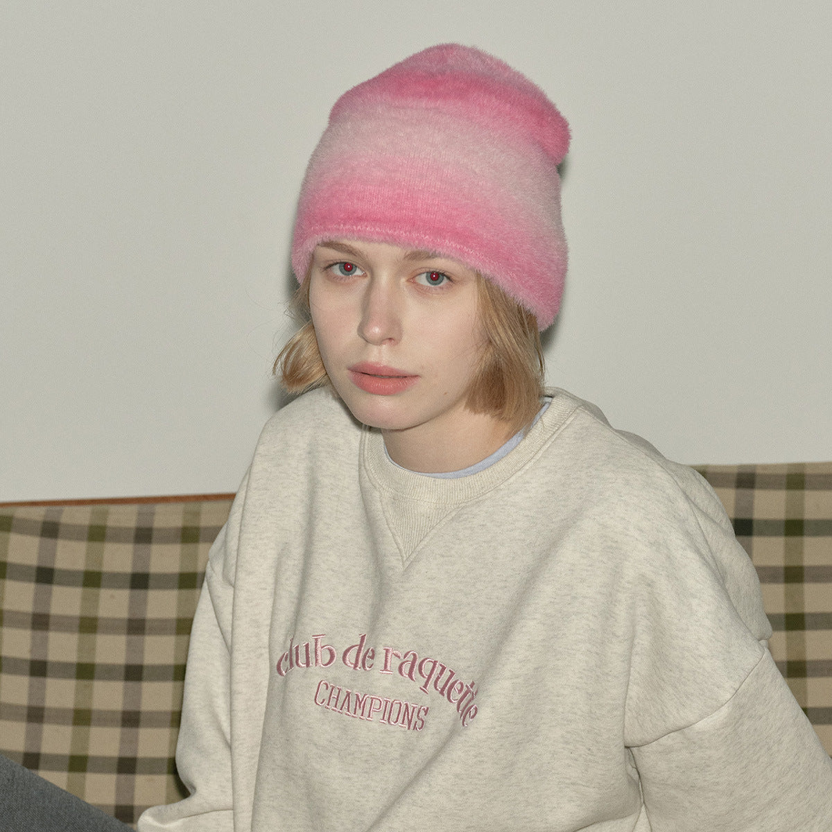 Vintage Soft Wool Knitted Hat