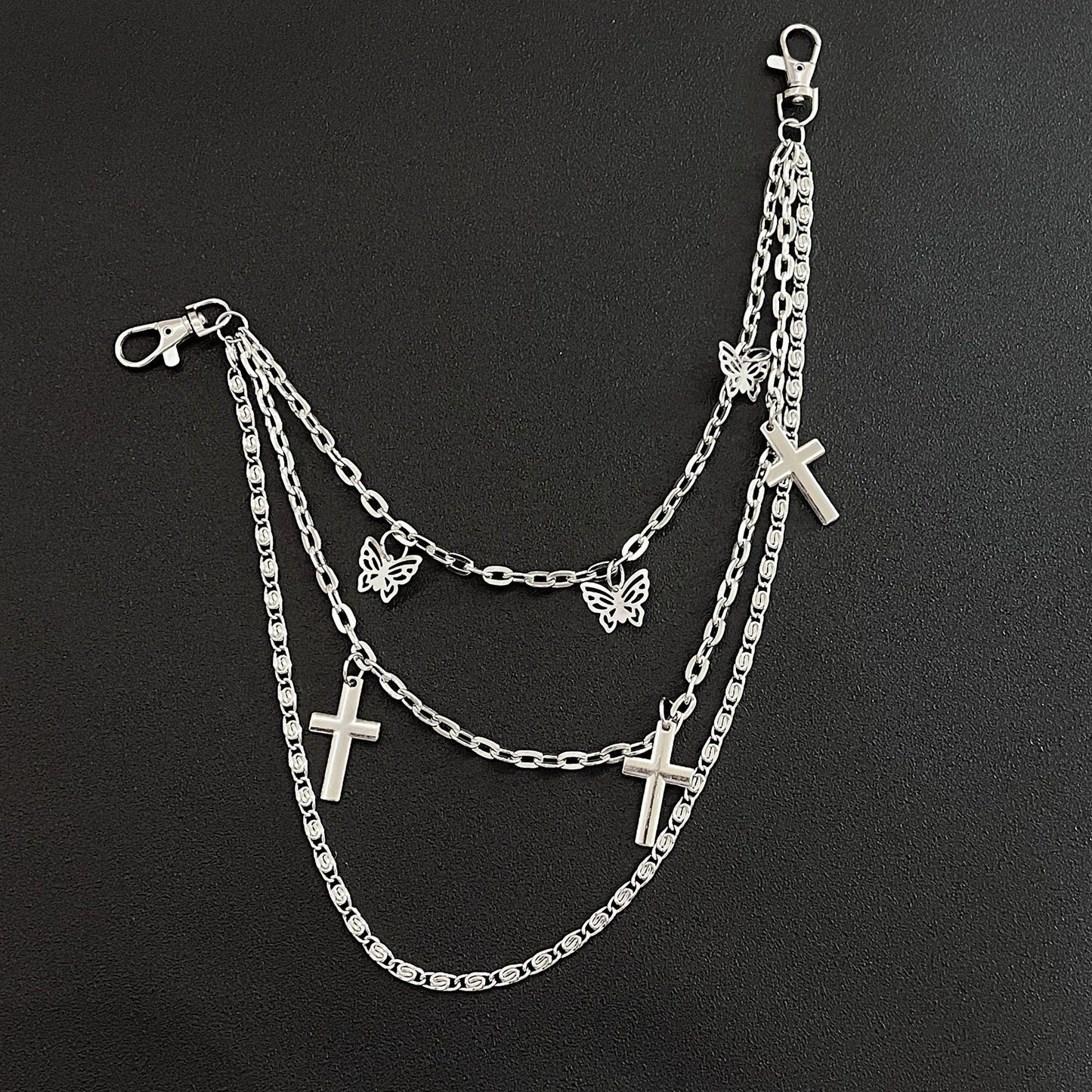 Fashion Butterfly Jeans Waist Chain