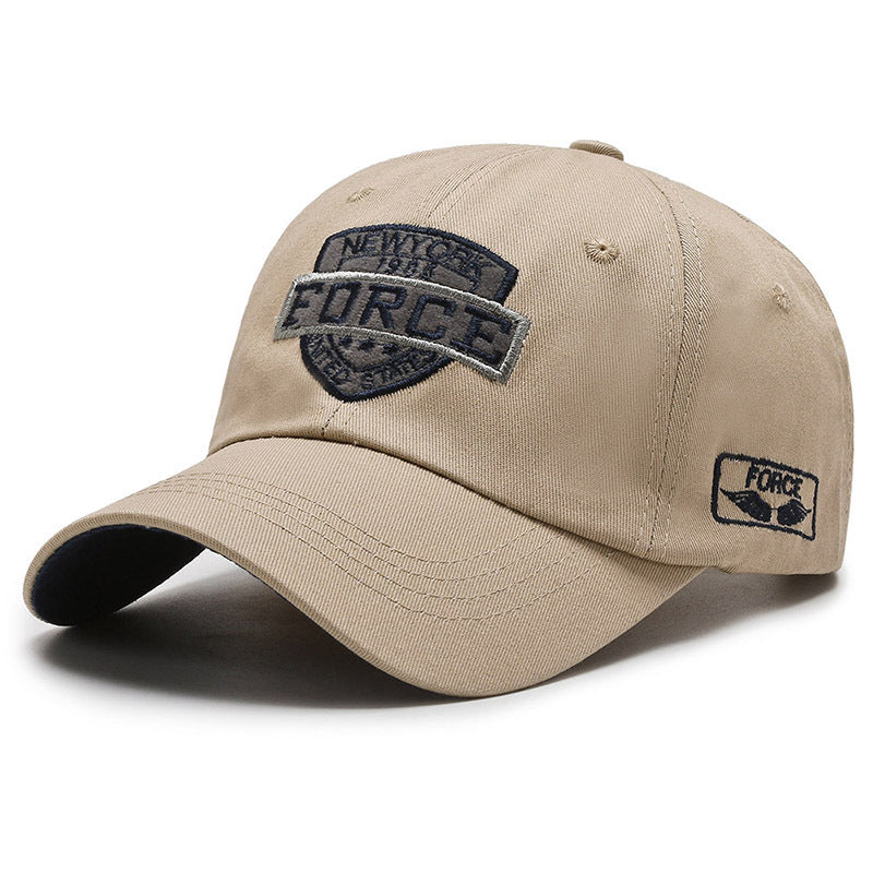 Embroidered Shield Cap
