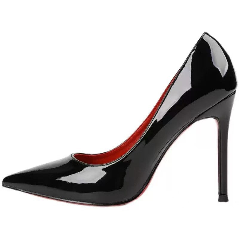 Red‑Sole Stiletto Heels