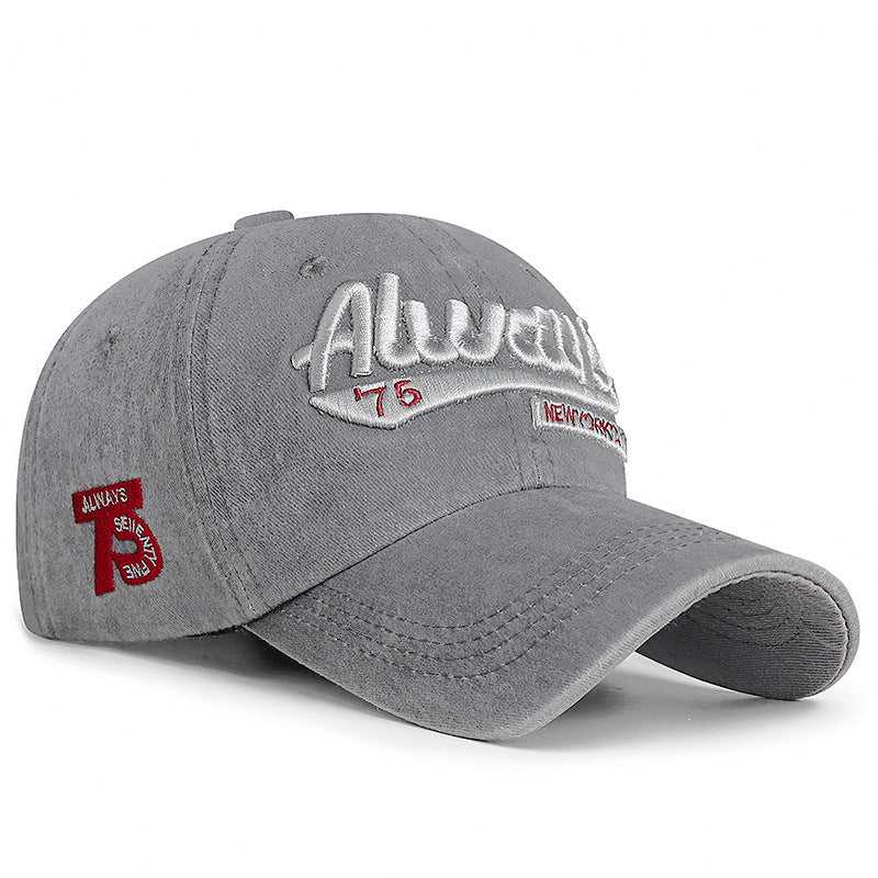 Embroidered Trendy Cap