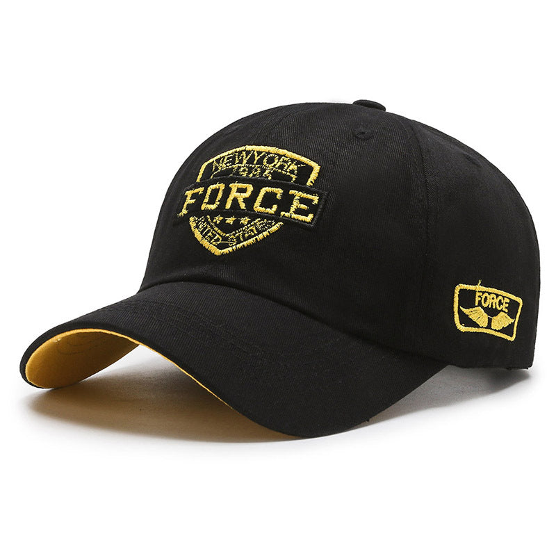 Embroidered Shield Cap