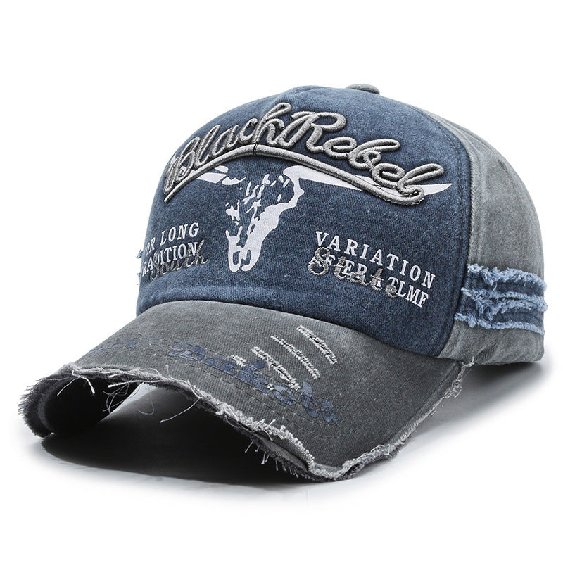 Retro Embroidery Casual Fashion Cap