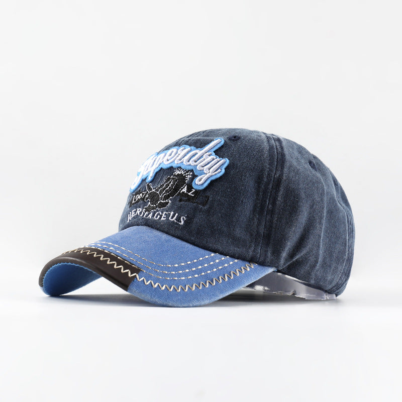 Embroidered Eagle Baseball Cap
