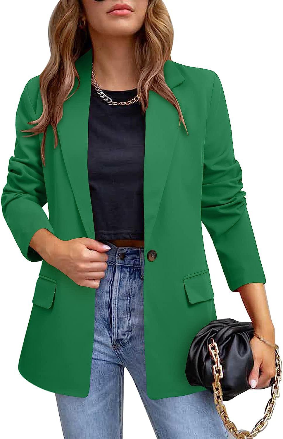 Elegant Lapel Suit Jacket