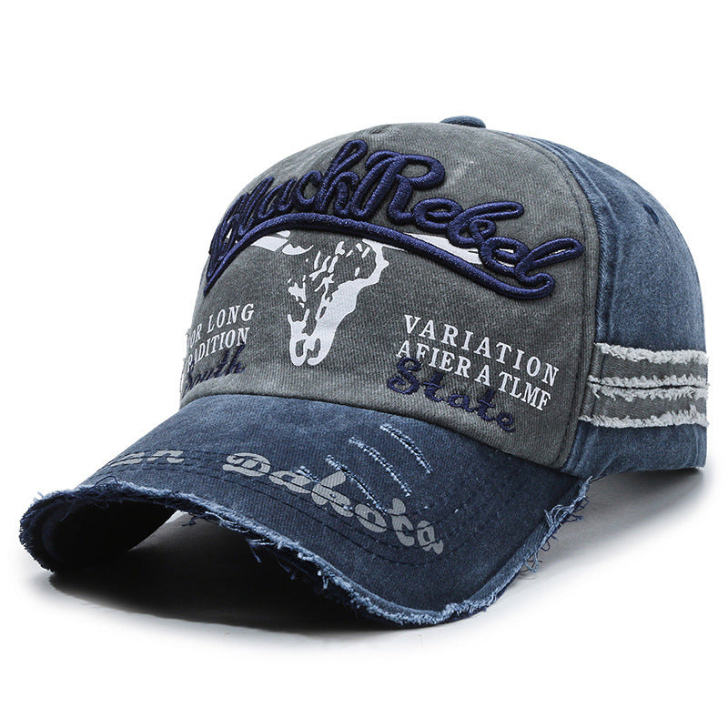 Retro Embroidery Casual Fashion Cap
