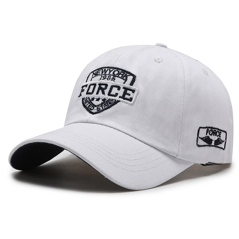 Embroidered Shield Cap