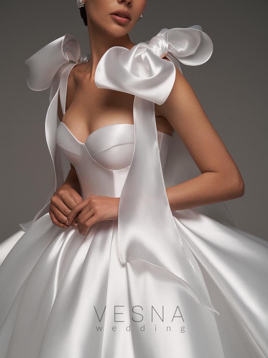 Elegant Party Silk Gown Dress