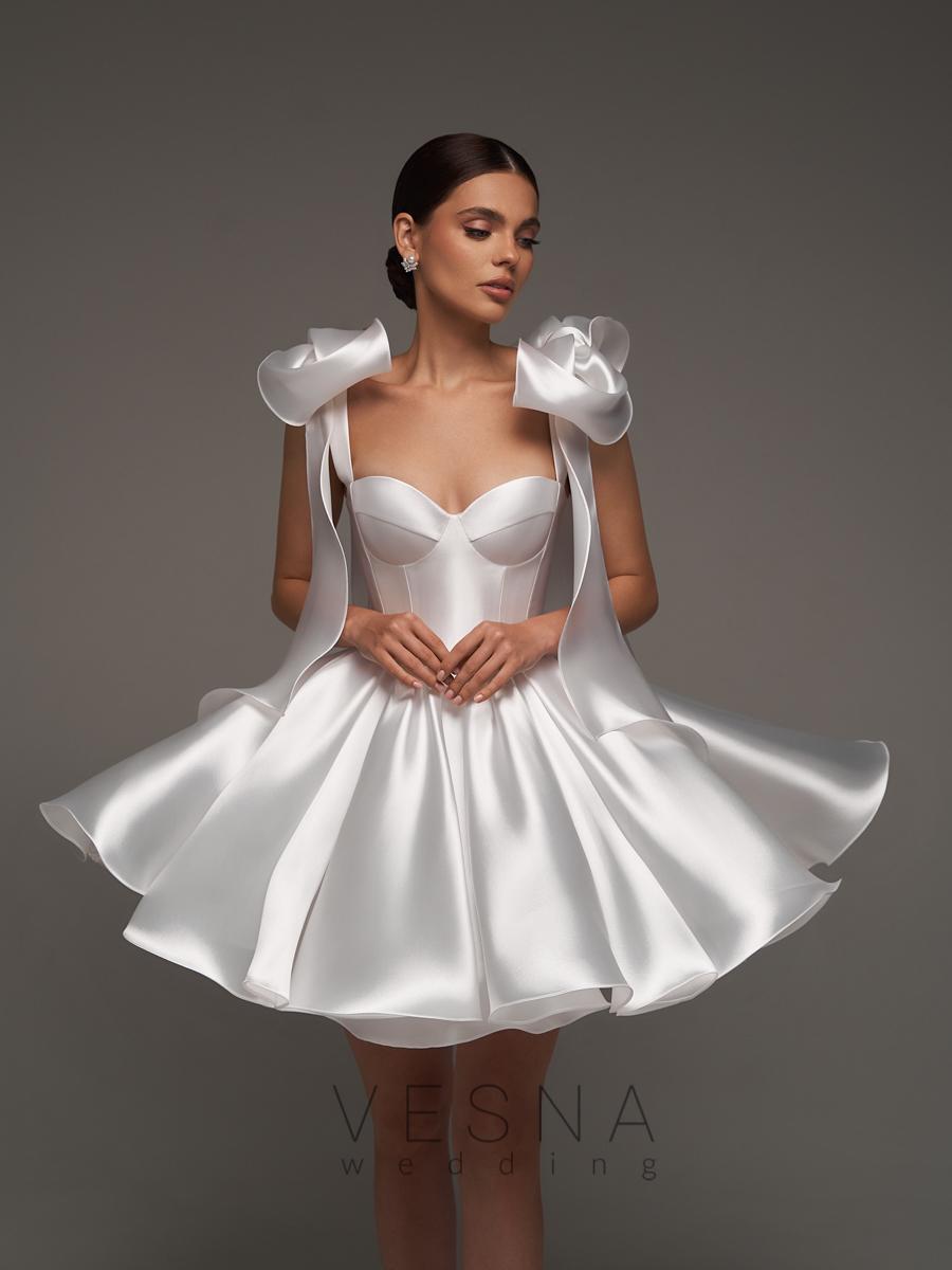 Elegant Party Silk Gown Dress