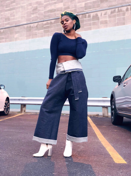 Comfortable and Versatile Paper Bag Pants