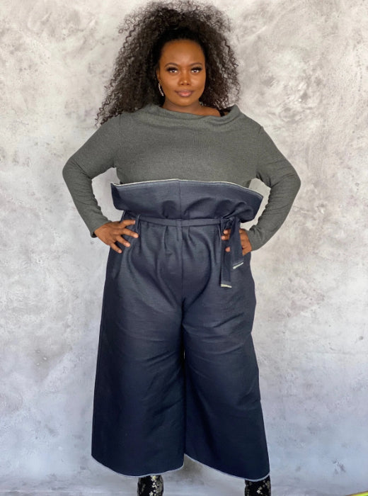 Comfortable and Versatile Paper Bag Pants