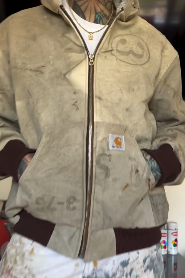 Couple's Vintage Mail Bag Jacket