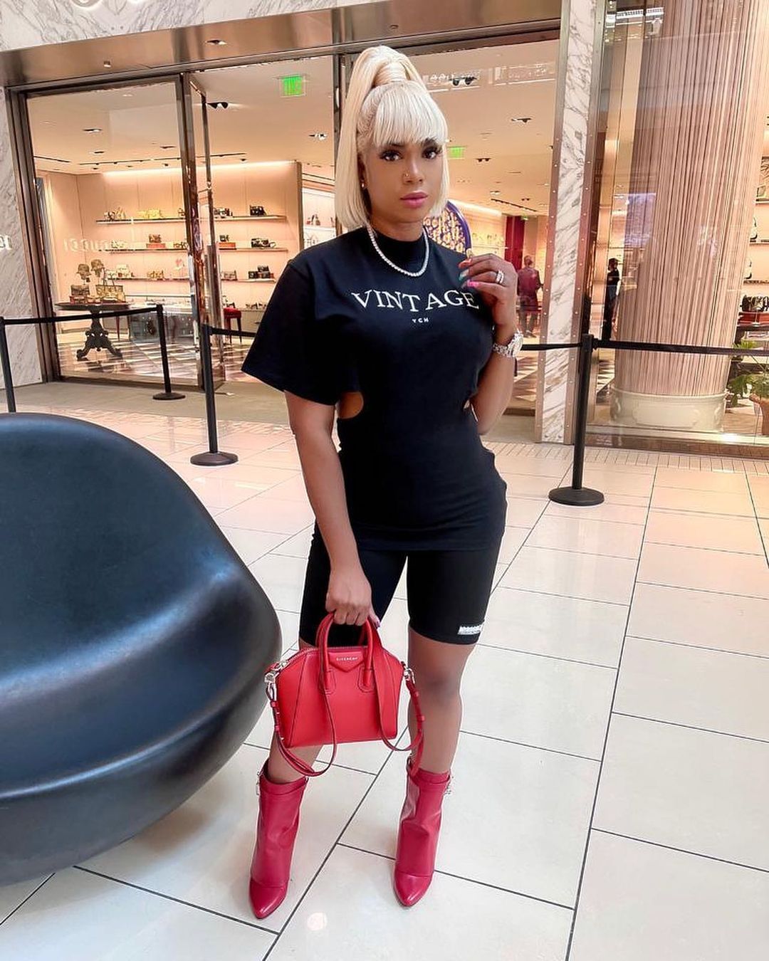 Sexy Split Short Sleeved T-shirt