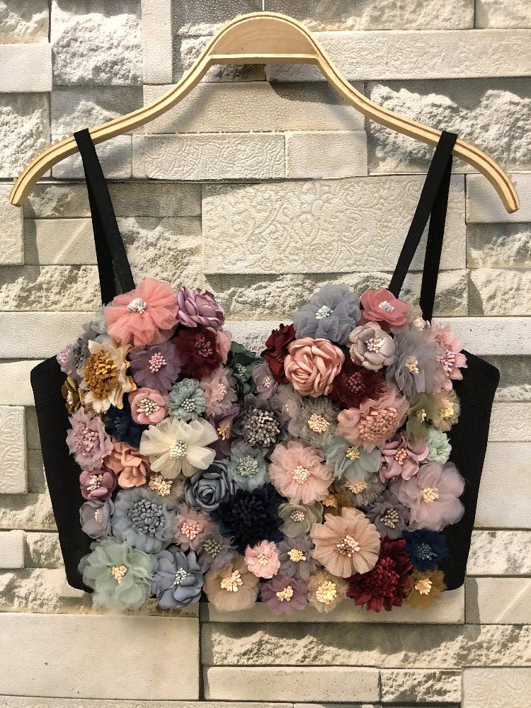 Flower Bomb Bustier Top
