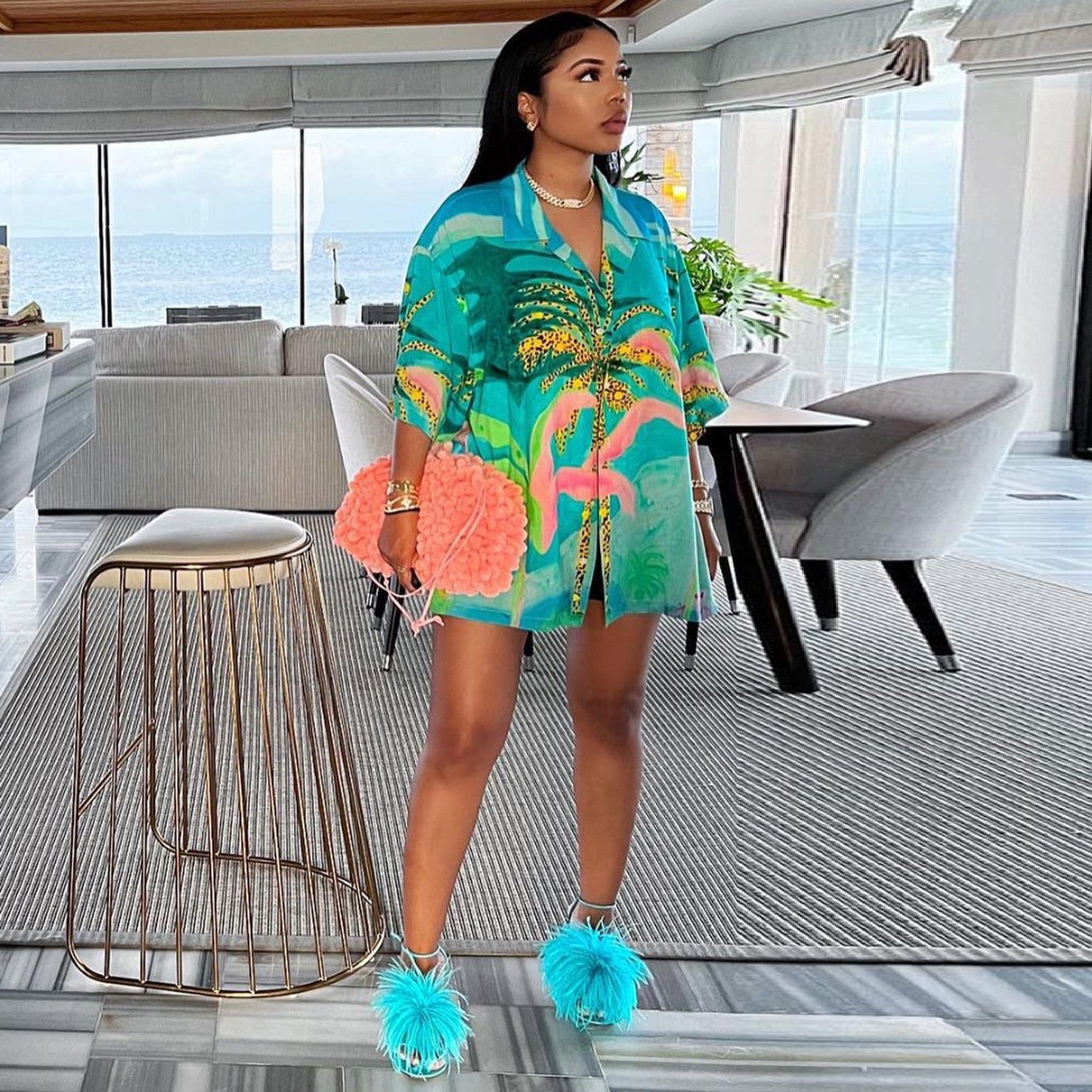 Island Vibes Cabana Shirt