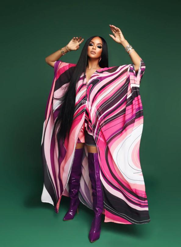 VERY FEMININE KAFTAN SHORT SET