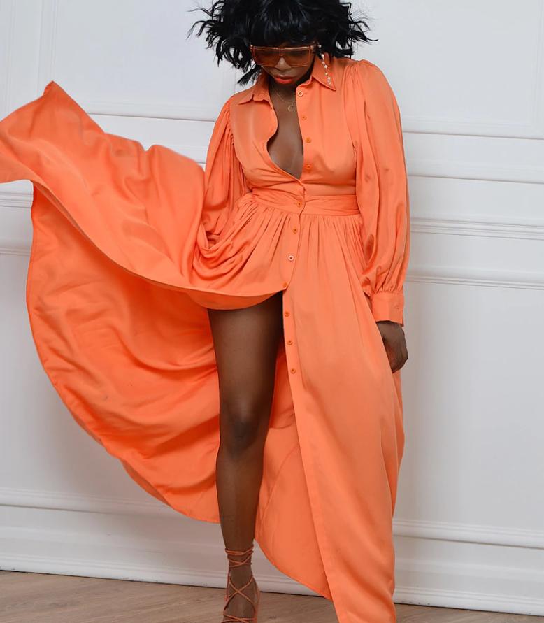 it's a summer tirp dress