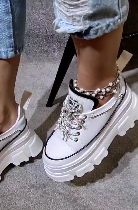 Personalized Diamond Sneakers