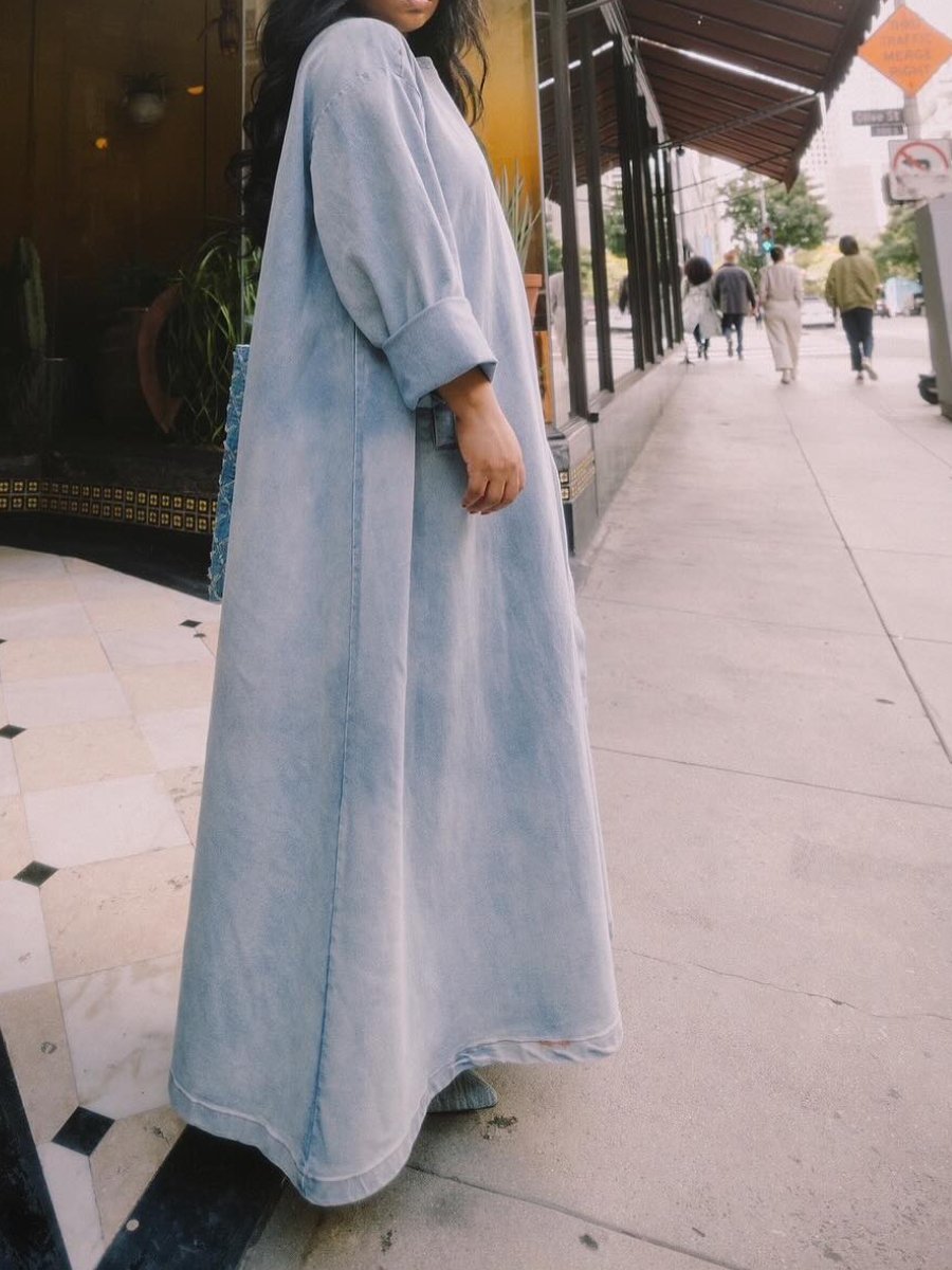 The Bigger Denim Dress