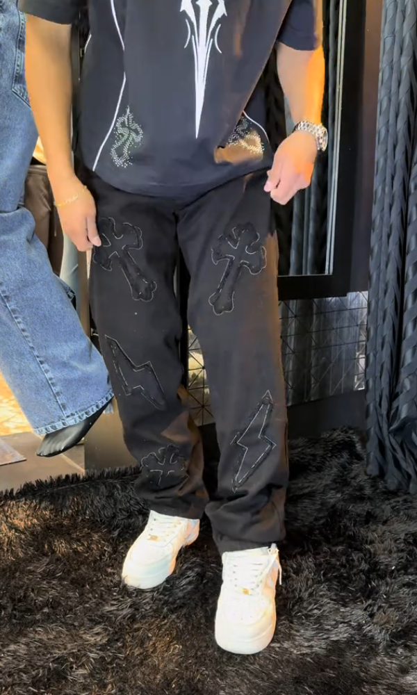 Men's Retro Casual Baggy Jeans