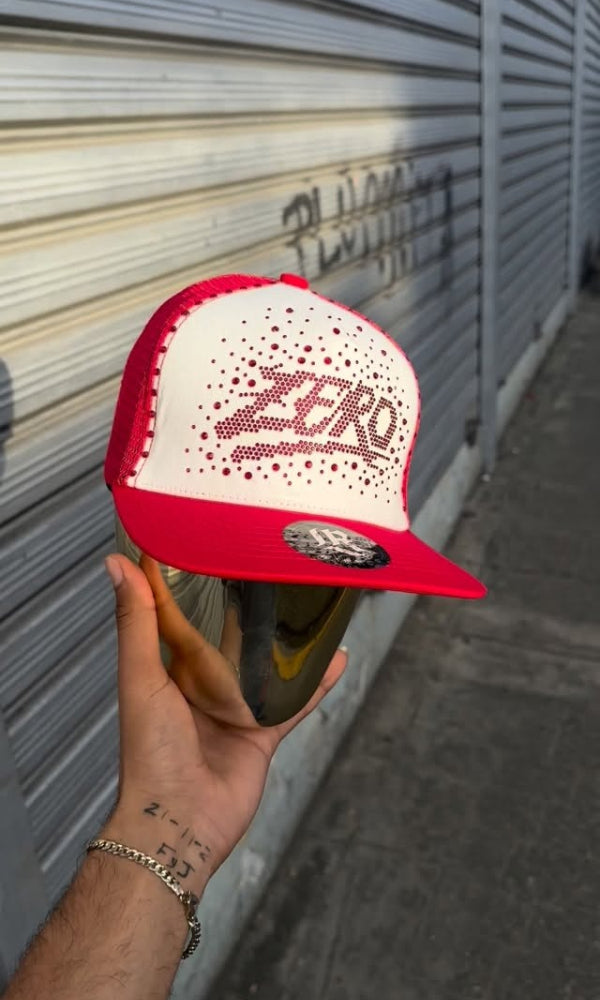Letter Rhinestone Casual Cap