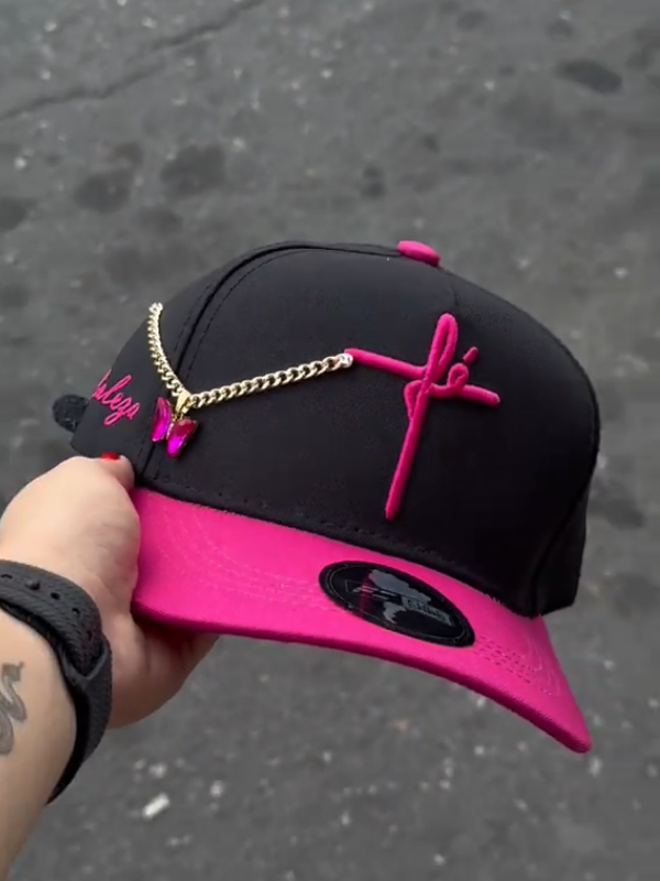 Butterfly Crystal Chain Hat