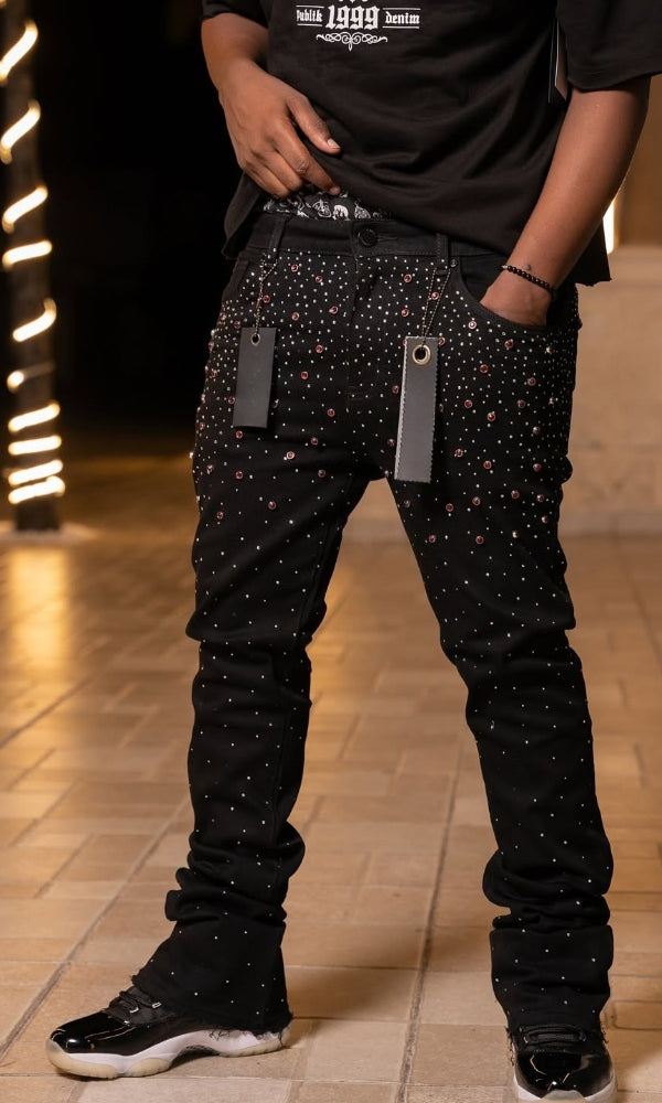 Men's Sparkling Rhinestone Casual Pants