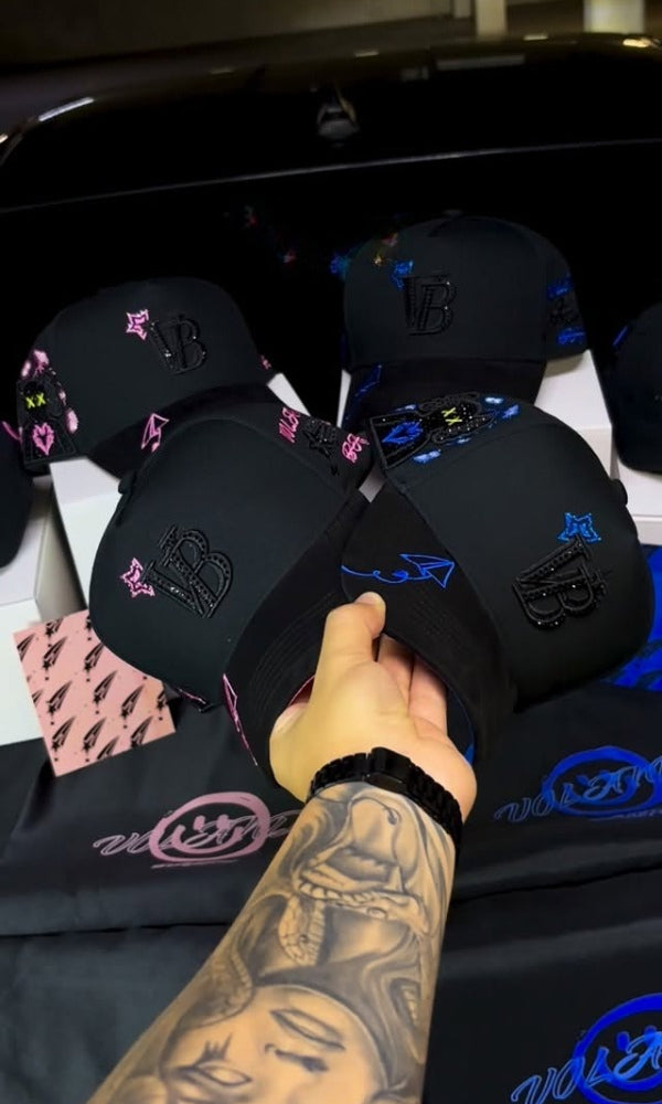 Couples' "Flying" Embroidered Hats