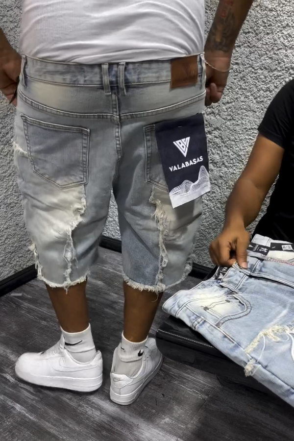 Men's Vintage Raw Denim Shorts