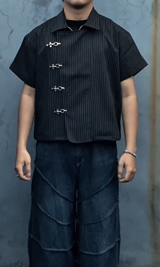 Stylish FlapClasps Shirt